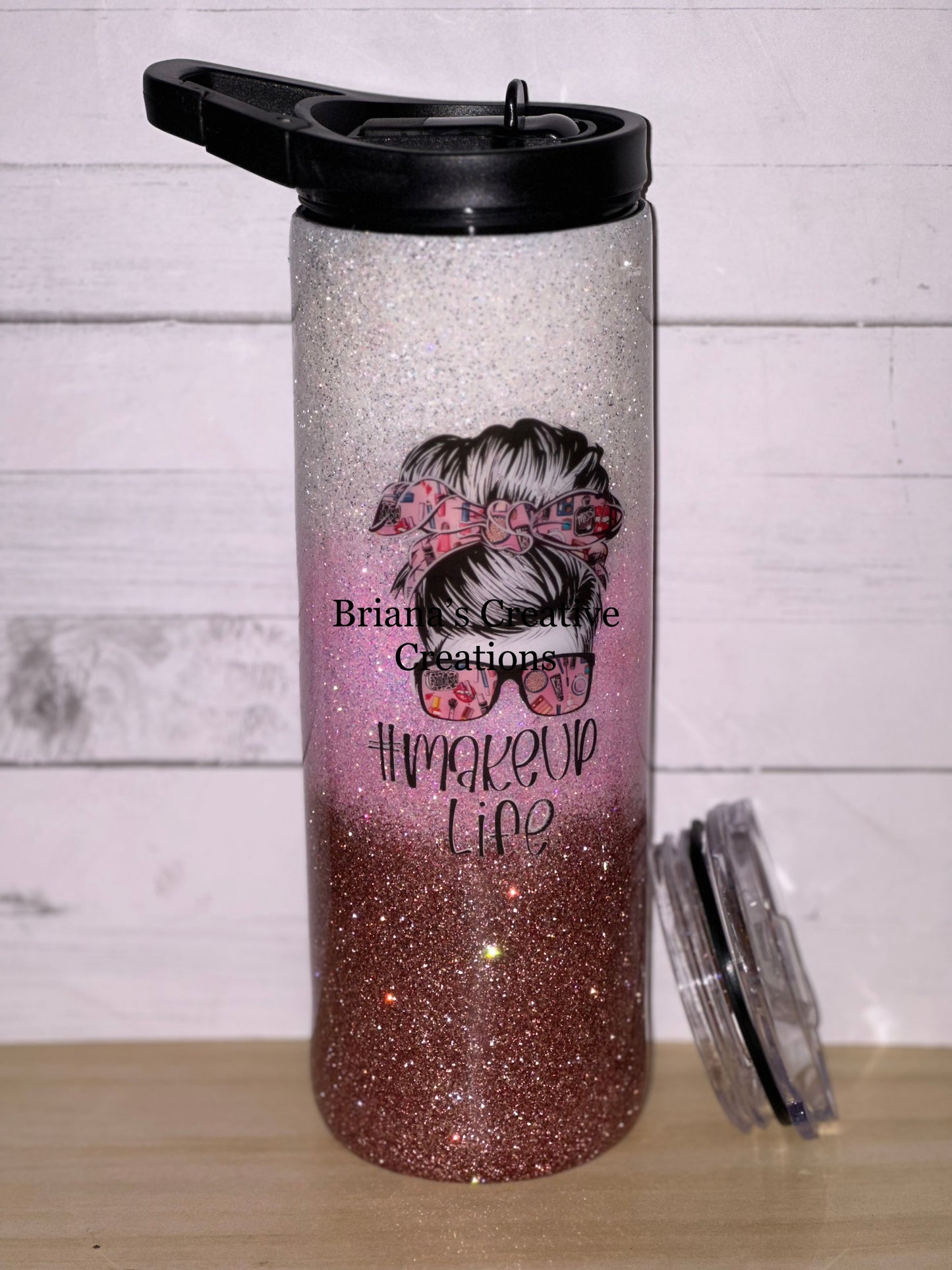 20oz Makeup Life Epoxy Tumbler