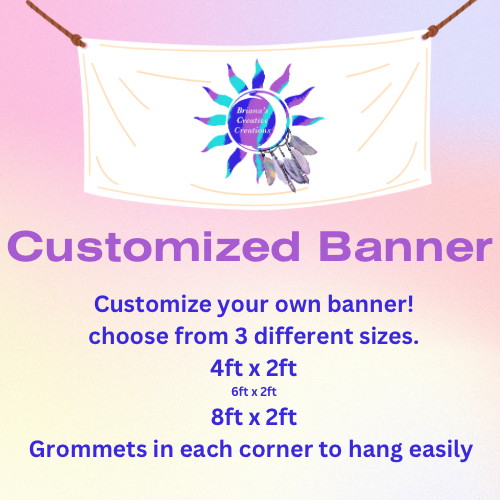 16x24 Custom Banner