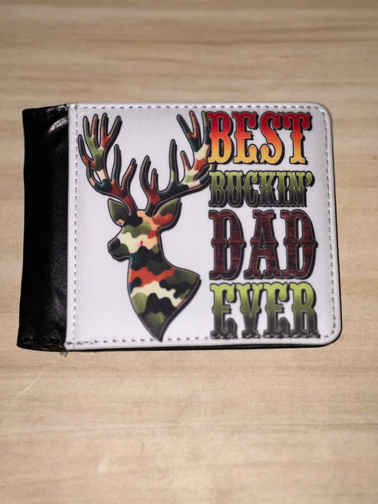 Best Buckin Dad Bifold Wallet