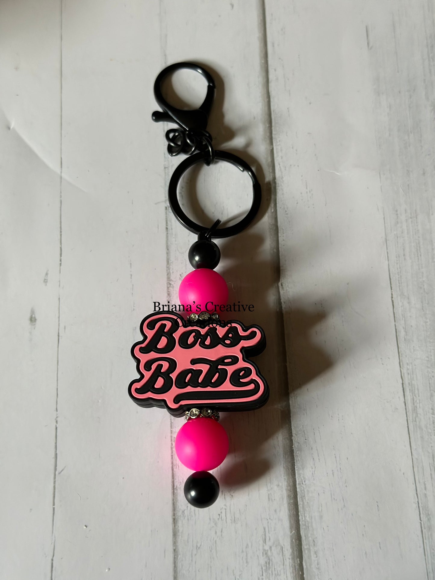 Boss Babe Keychain Bar