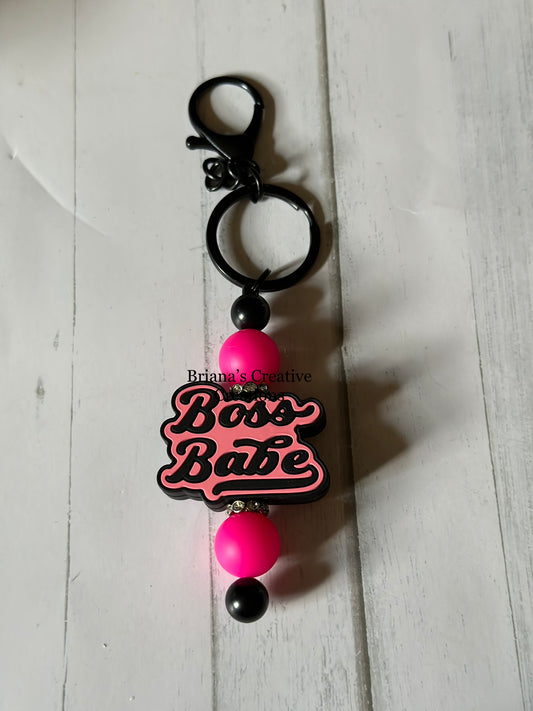 Boss Babe Keychain Bar