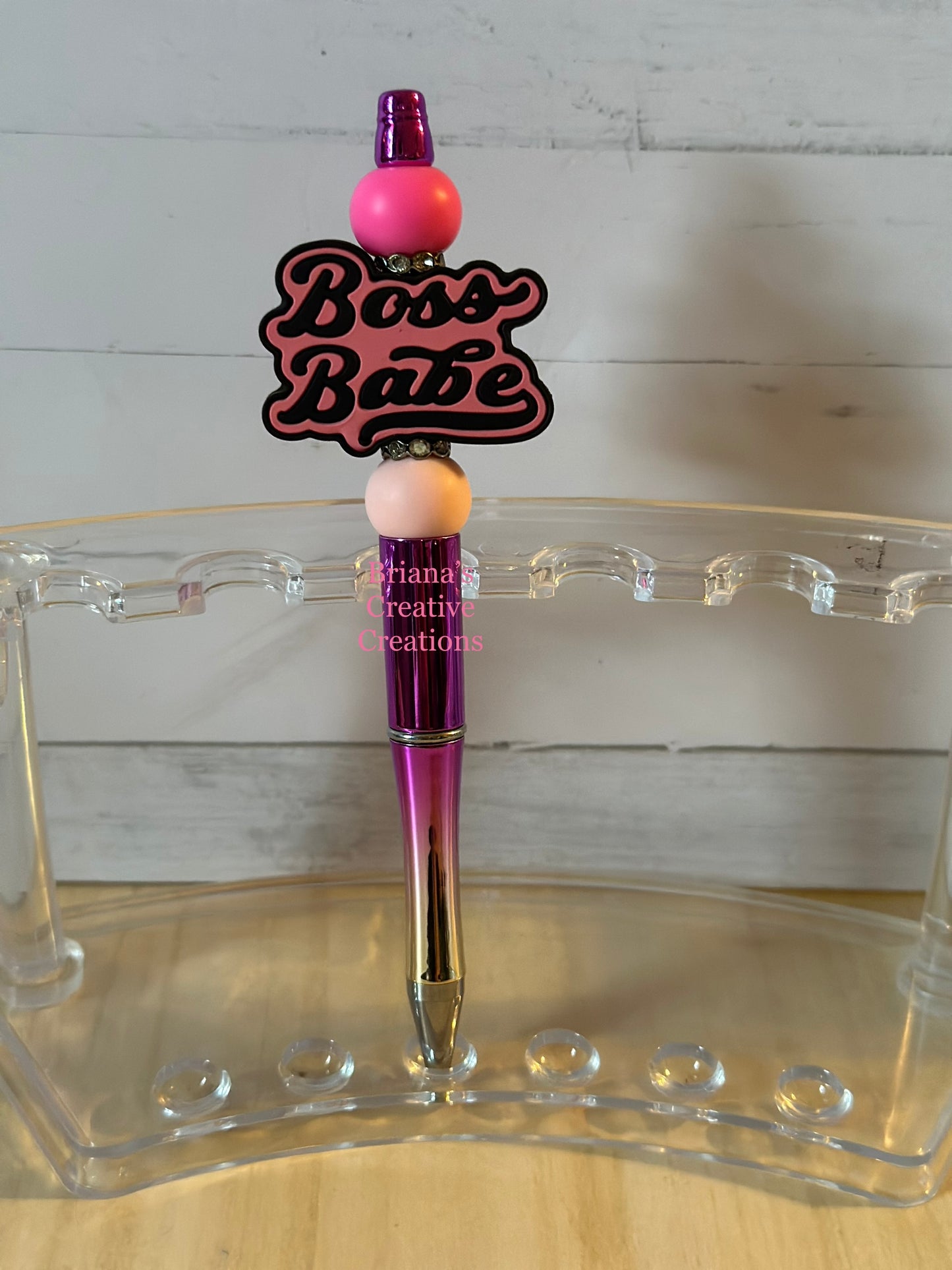 Boss Babe Bead Pen