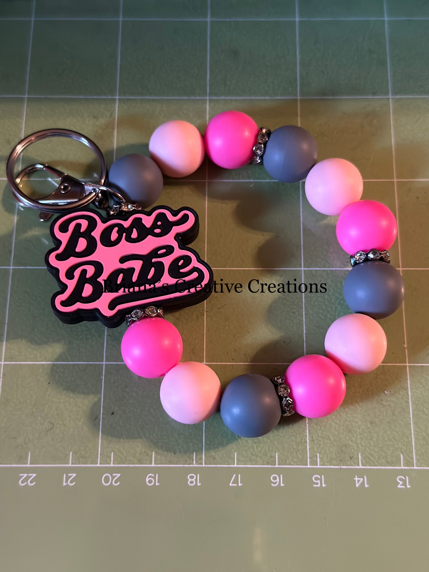 Boss Babe Bead Wristlet