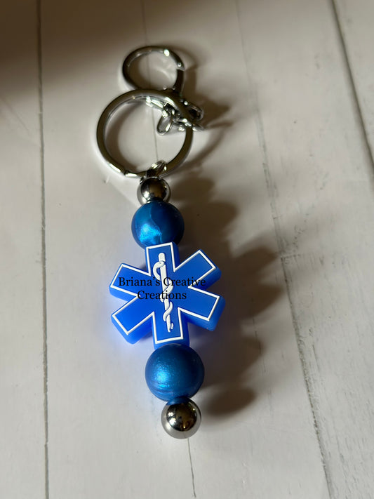 Paramedic Bead Keychain Bar