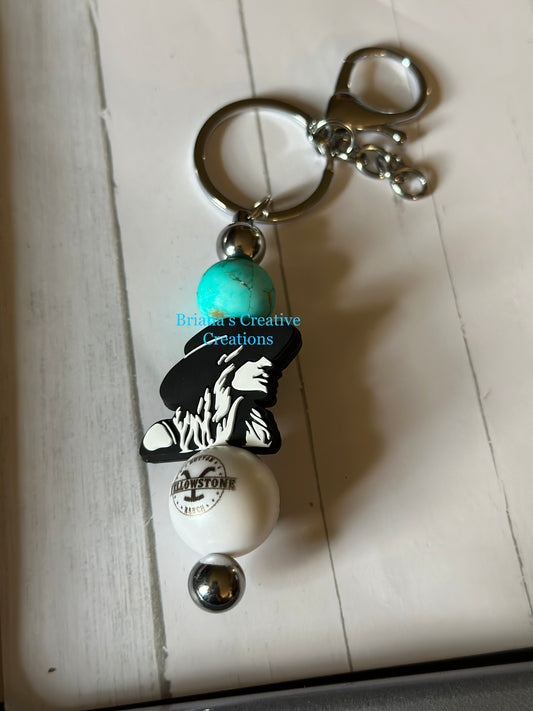 Cowgirl Bead Keychain Bar