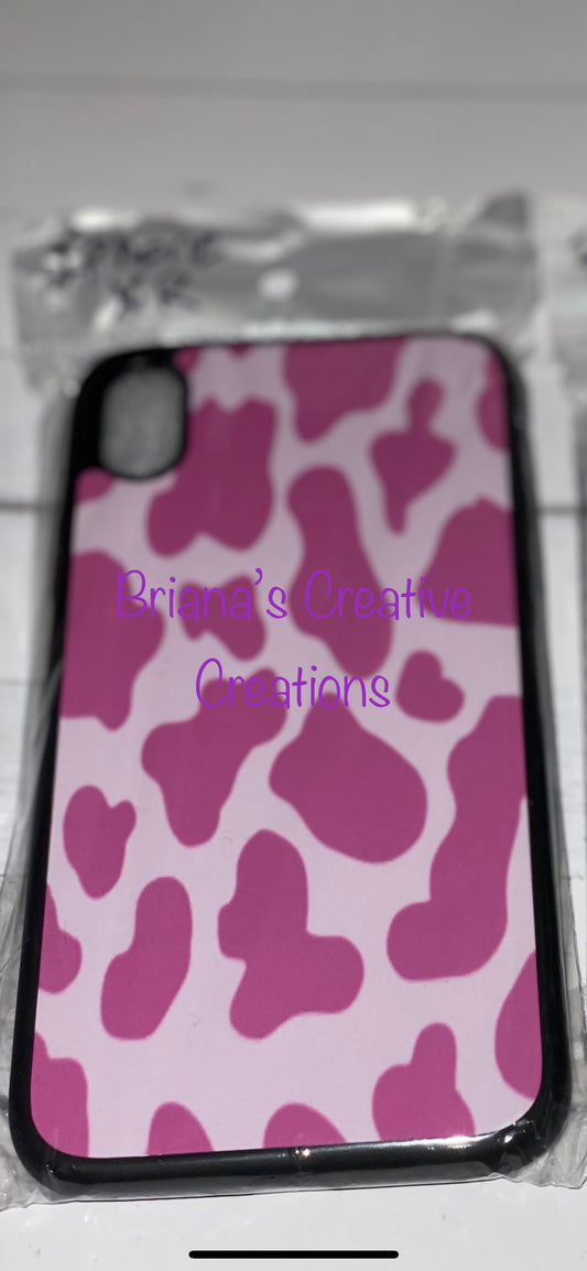 Cow Print iPhone Case