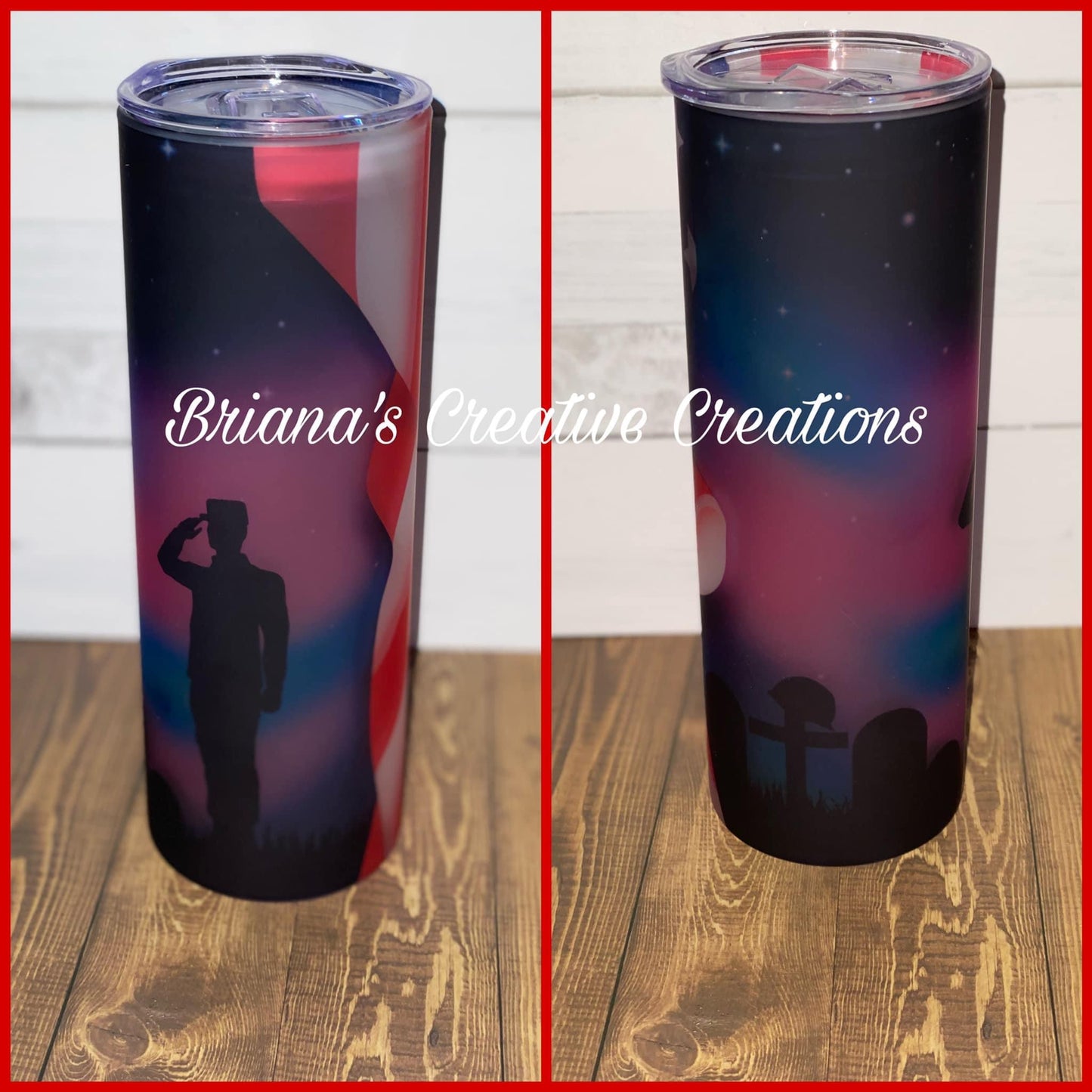 Memorial Tribute Glass Tumbler