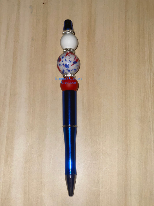 Patriotic Bead Pens