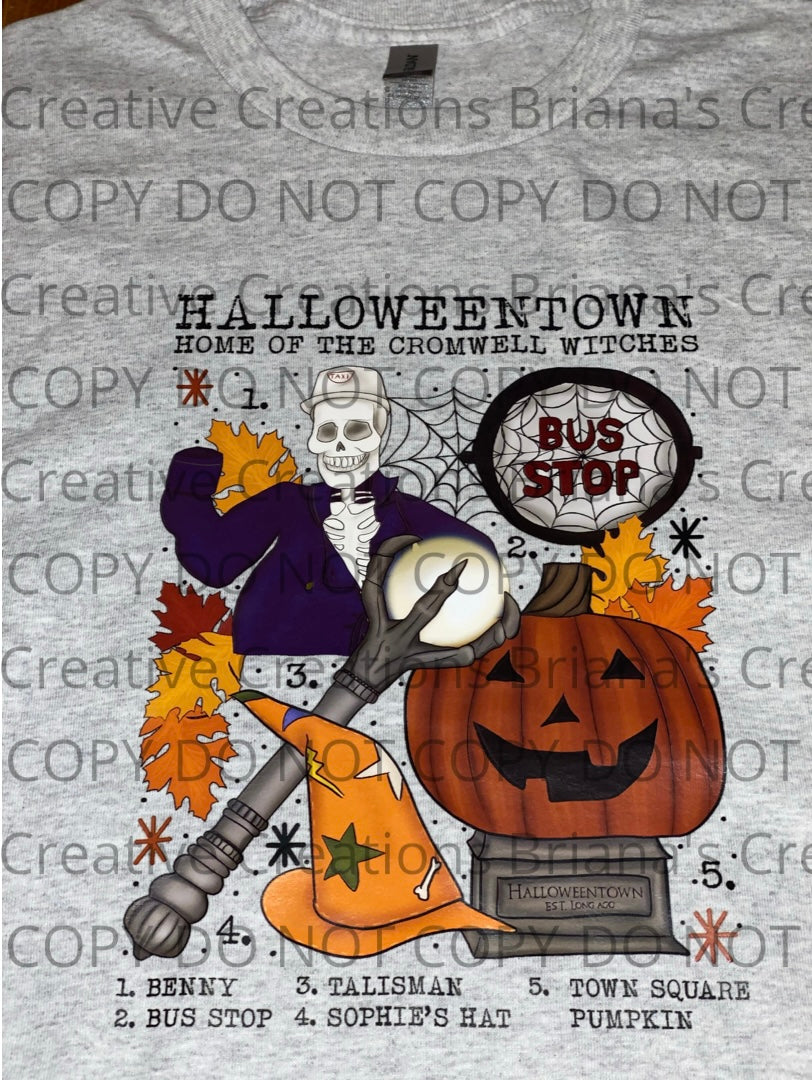 Bus Stop Halloweentown Shirt